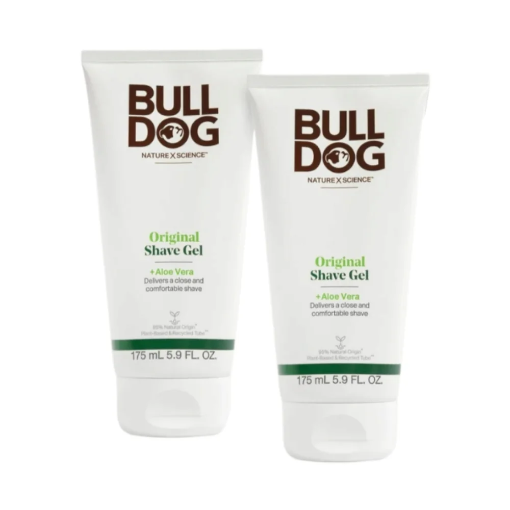 Bulldog Original Shave Gel   2 Pack